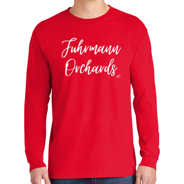 Fuhrmann Orchards - Heavyweight Ring Spun Long Sleeve Tee Thumbnail