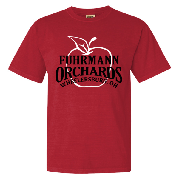 Fuhrmann Orchards Logo - Heavyweight Ring Spun Tee Thumbnail