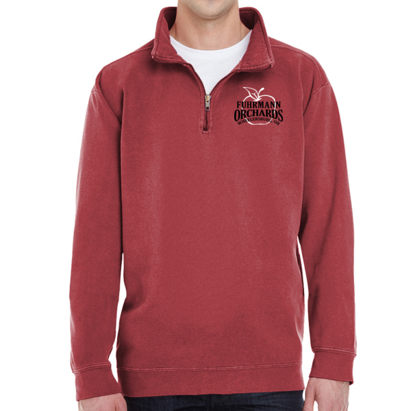 Fuhrmann Orchards Logo - Ring Spun 1/4 Zip Sweatshirt Thumbnail
