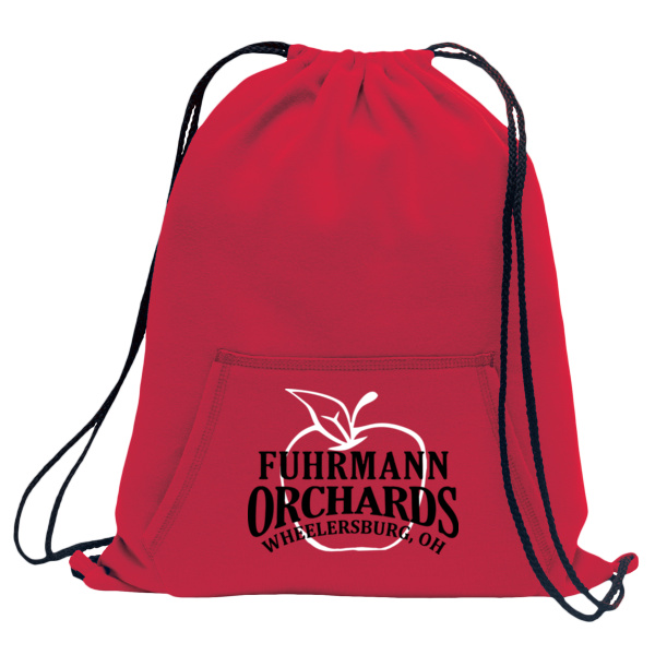 Fuhrmann Orchards Logo - Fleece Sweatshirt Cinch Pack Thumbnail