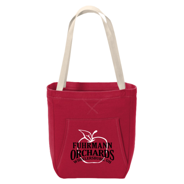 Fuhrmann Orchards Logo - Fleece Sweatshirt Tote Thumbnail