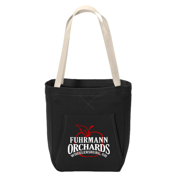 Fuhrmann Orchards Logo - Fleece Sweatshirt Tote Thumbnail