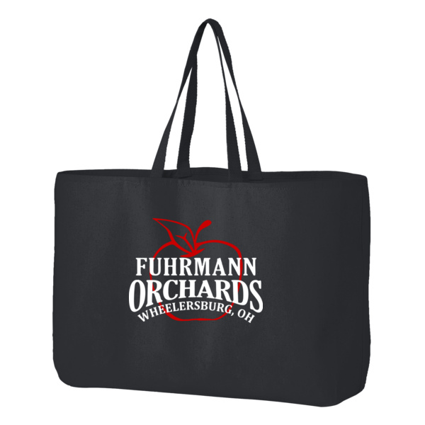 Fuhrmann Orchards Logo - Ideal Twill Jumbo Tote Thumbnail