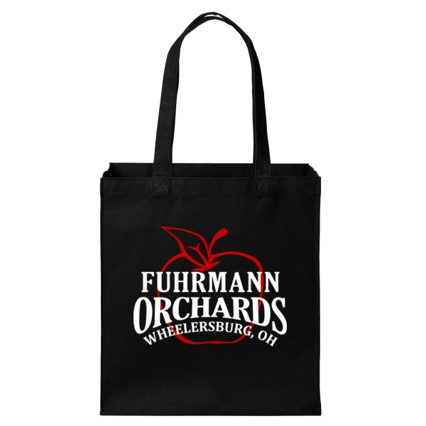 Fuhrmann Orchards Logo - Cotton Canvas Over the Shoulder Tote Thumbnail