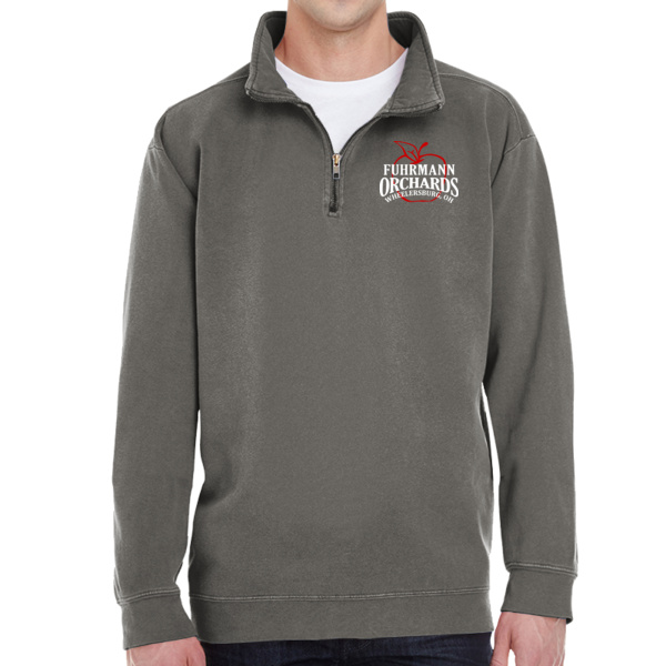 Fuhrmann Orchards Logo - Ring Spun 1/4 Zip Sweatshirt Thumbnail