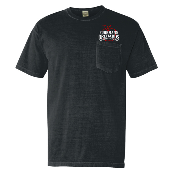 Fuhrmann Orchards Logo - Heavyweight Ring Spun Pocket Tee Thumbnail