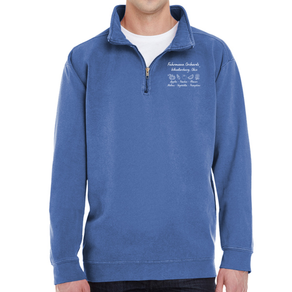 Fuhrmann Orchards - Ring Spun 1/4 Zip Sweatshirt Thumbnail