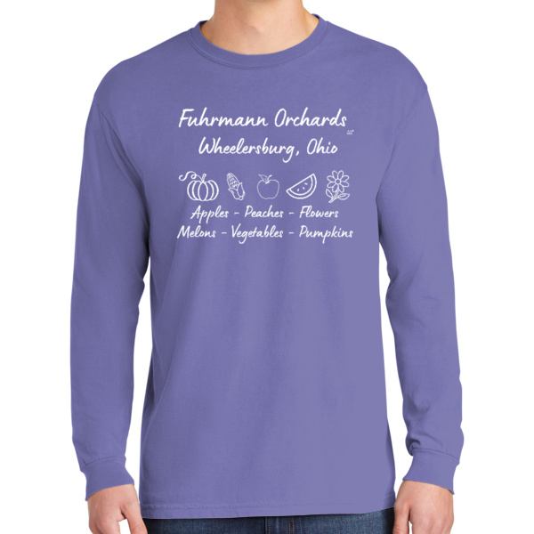 Fuhrmann Orchards - Heavyweight Ring Spun Long Sleeve Tee Thumbnail