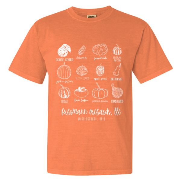 Fuhrmann Pumpkins - Heavyweight Ring Spun Tee Thumbnail