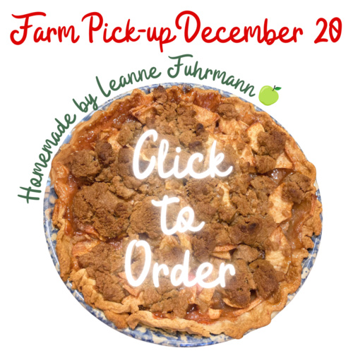Homemade Apple Pie with Crumb Topping - FARM Pick up December 20 Thumbnail